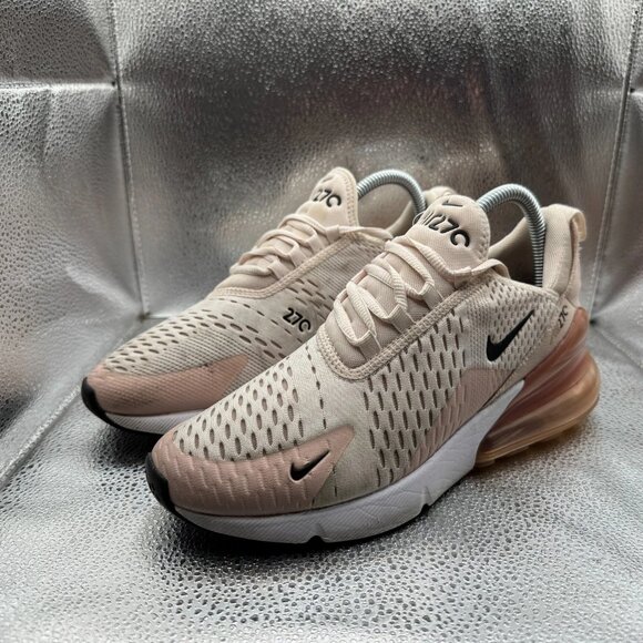 Size 8 Nike Air Max 270 Low‎ Light Soft Pink Womens Athletic Shoes AH6789-604 - Picture 6 of 10